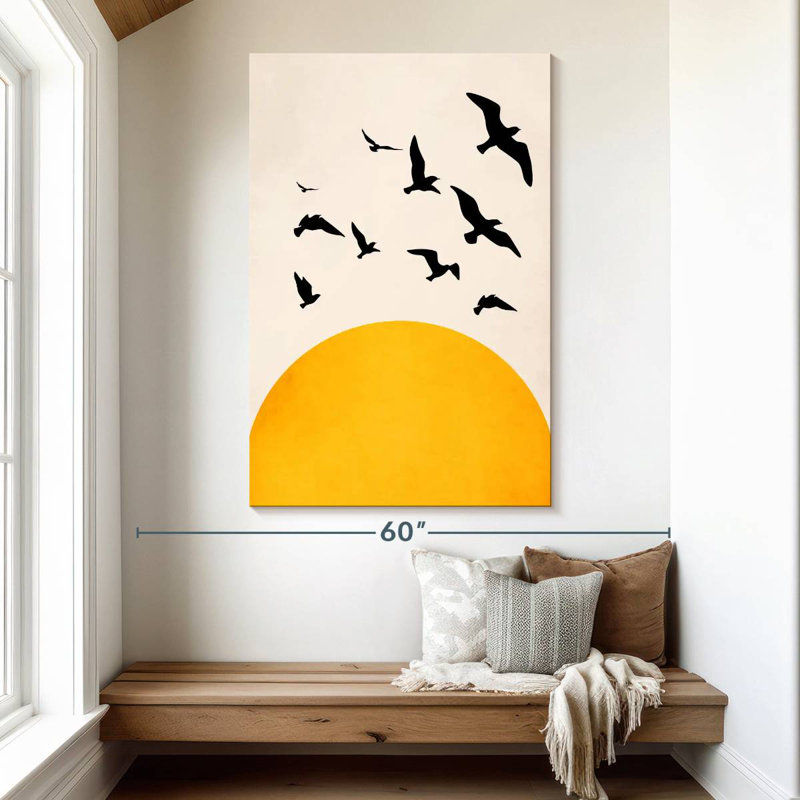 Brampt Wings To Fly, 51" H x 34" W