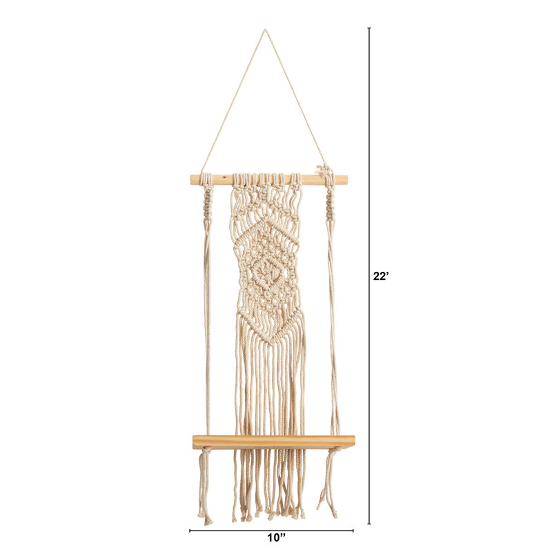 Macrame Knotting Wall Hanging