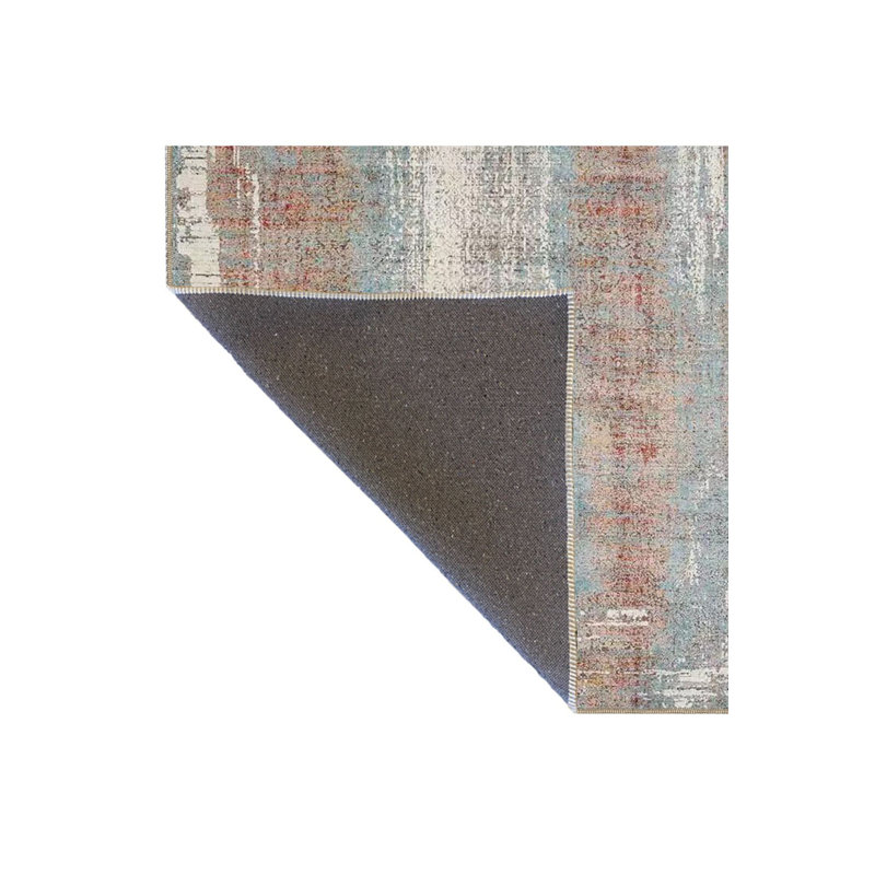 Tapis décoratif à motif moderne, Sous-tapis rectangulaire de 3 pi 3 po x 4 pi 11 po