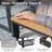 Outdoor Aluminum Loveseat With Olefin Cushions-986071302