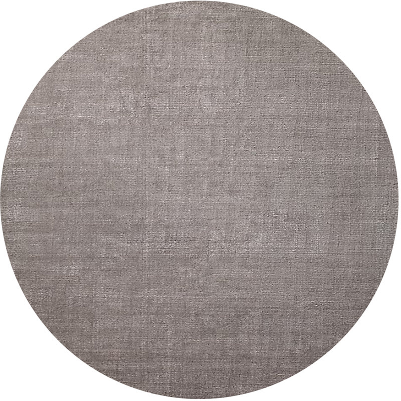 Tapis gris, Rond 6 pi