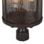Lampadaire d'extérieur 3 lumières au fini bronze