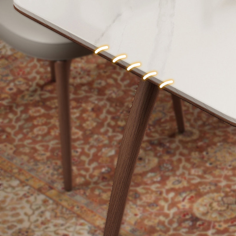 Ensemble de pierres frittées Modern White, H 29,52 po x L 62,99 po x l 31,49 po
