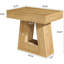 Table de bout unique, table d'appoint, table de thé élégante-129423653-129423711