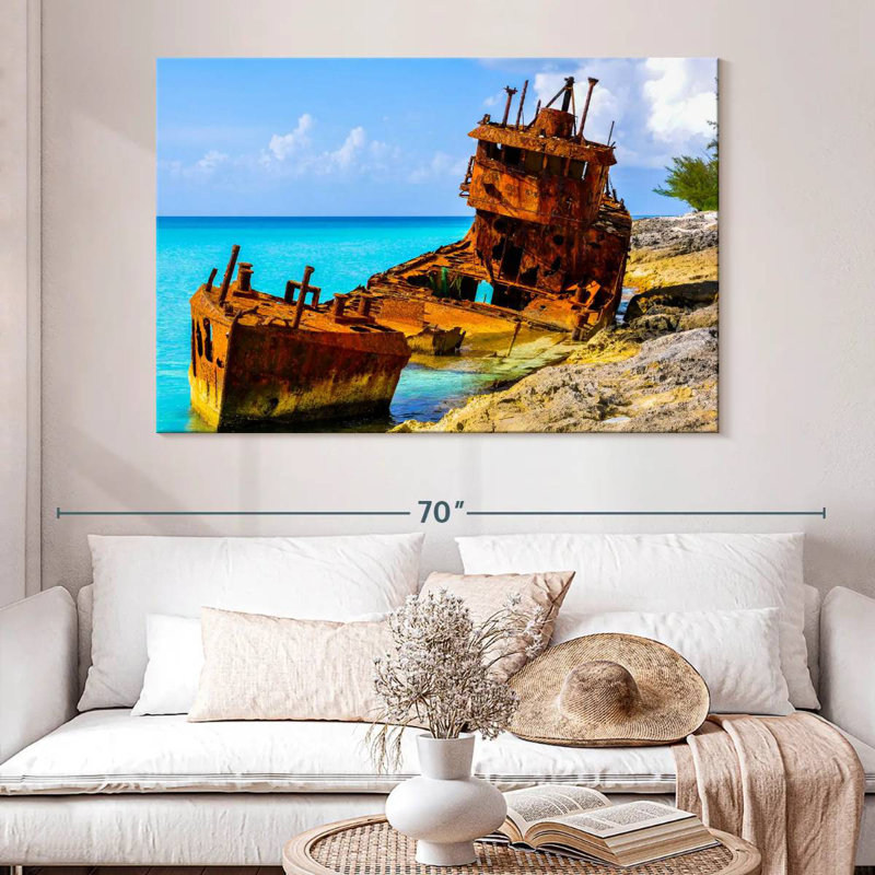 Mehar Bimini Shipwreck, 34" H x 51" W