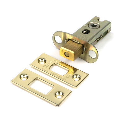 Aged Brass 2½" Heavy Duty Tubular Deadbolt