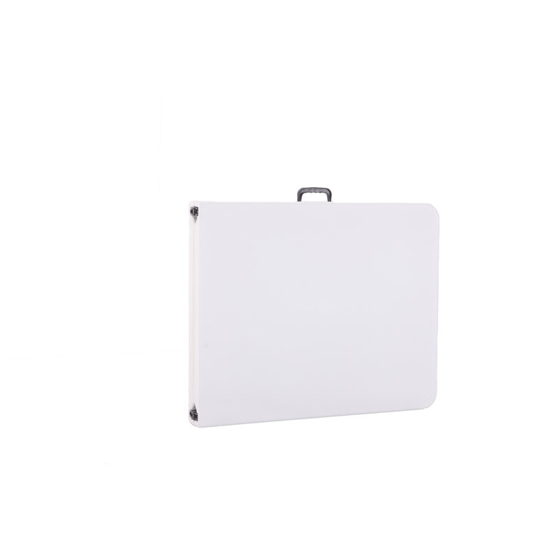 Table pliante portative en plastique, H 29 po x l 72 po x P 30 po