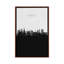 Karachi, Pakistan City Skyline by Ayse Deniz Akerman - Print on Canvas-63929736-63929741