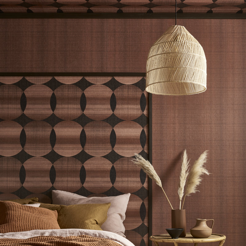 Tramonto Acacia Wallpaper, Brown