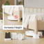 Ensemble de risers pour lit de 3 pouces avec 9 roues-109692270
