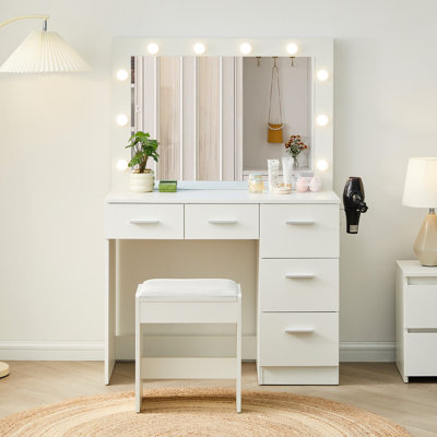 Dressing Table with Mirror