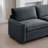 Two-Seater Sofa  With One Footrest