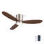 Ventilateur de plafond encastré 52 "avec lumières DEL et télécommande