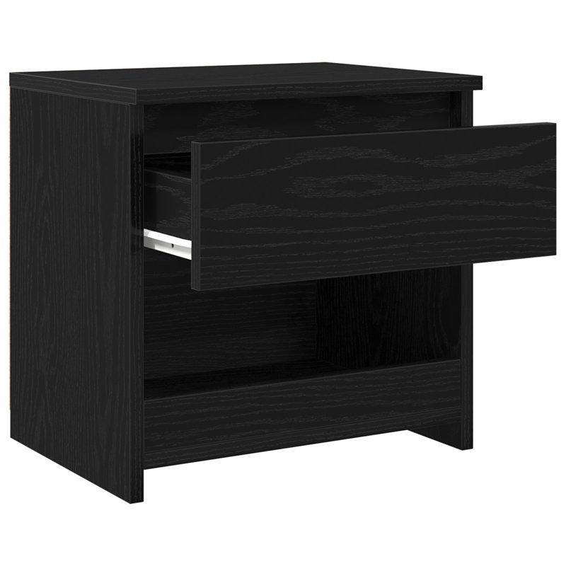 40cm W Manufactured Wood Bedside Table