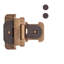 Double charnière démontable 1-1 / 4 po avec cadre à recouvrement automatique - laiton antique - charnières de porte d'armoire (ensemble de 20)-37287753-125347247