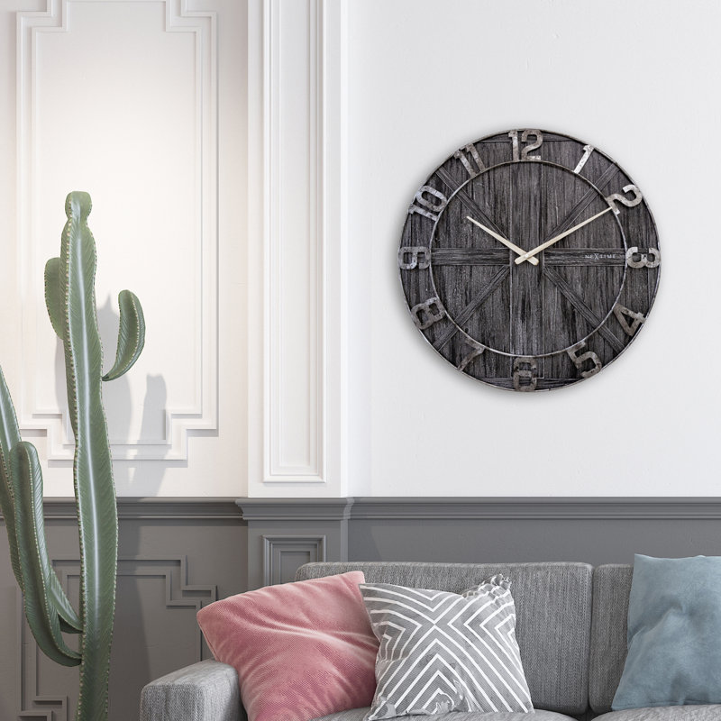 York Metal Wall Clock