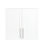 Stackable Cabinet, 12.03"d X 31.15"w 30.28"h, White - Spacious Interior With Movable Shelves & Adjustable Partition For 30.28"h Storage Cabinet Versatile Kitchen, Bathroom, Garage Partitions