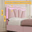 Structure de lit tapissier en velours avec tête de lit réglable en hauteur-2035553133-2032303181