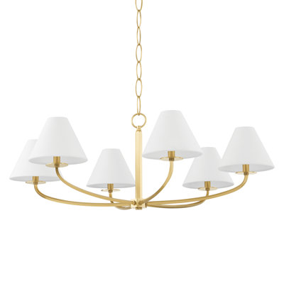 Stacey 6 Light Chandelier by Becki Owens for Hudson Valley Lighting
