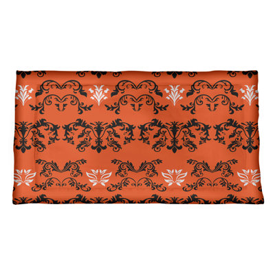 Football Baroque Pattern Pillow Sham