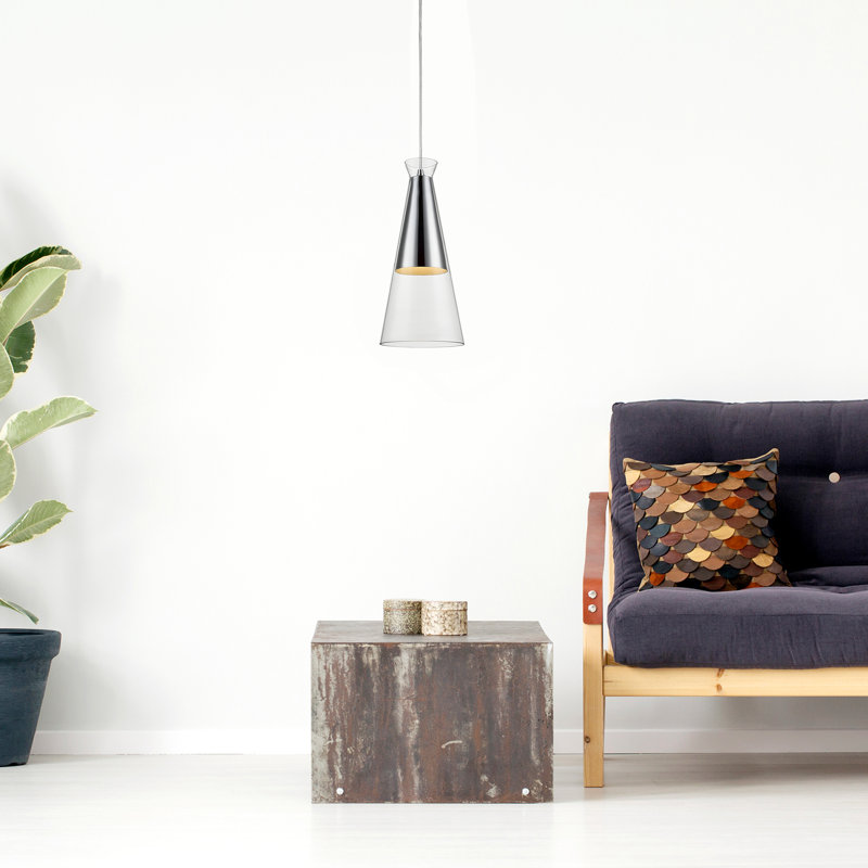 Marine 1 - Light Cone Pendant, Clear