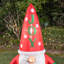 Décoration de Noël gonflable gnome lumineux