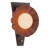 Sadira 12-in Burgundy Wall Sconce-1581685403