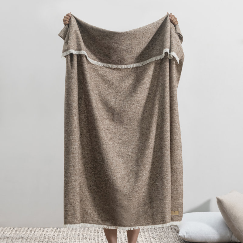 Mocha Cinder Mist Throw, Mocha