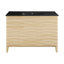 Meuble-lavabo Cascade 48 po en chêne naturel-98796189-121677768-121677769