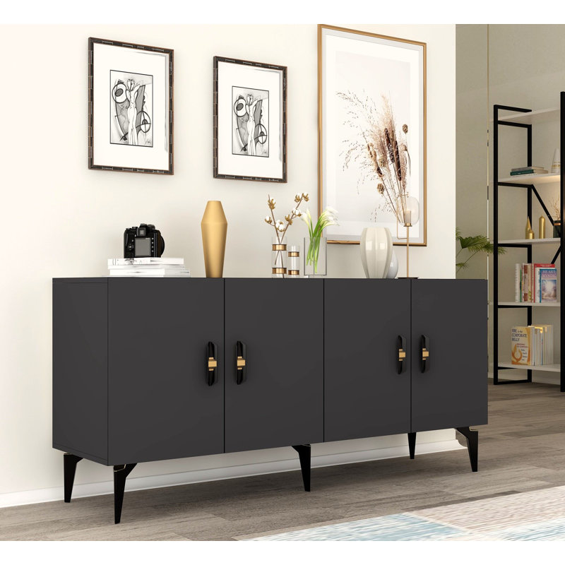 Olivia 150cm Console Table, Grey