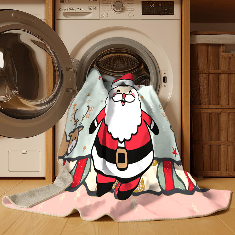 Tapis de Noël hiver lavable Ginza Six, Tapis de couloir 2 pi x 4 pi
