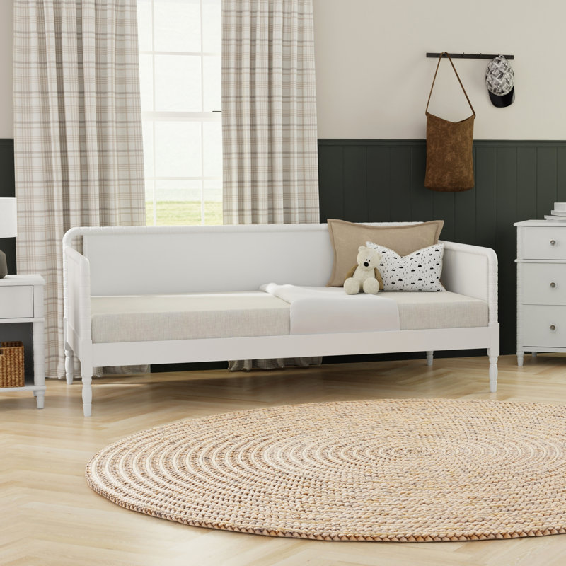 Lit de jour simple Manufahi, Blanc