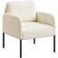 Upholstered Corduroy Accent Chair-1042979801