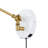 Cimarron Iron Plug-in Swing Arm Sconce with USB Charging Port-67638427