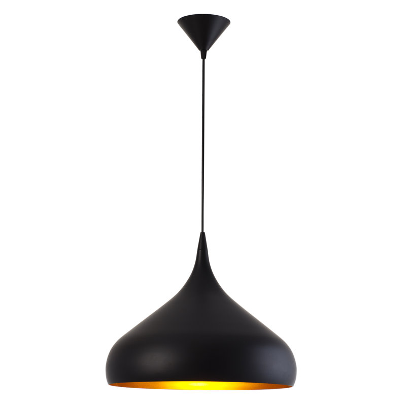 Kaley 1 - Light Black Unique/Statement Pendant