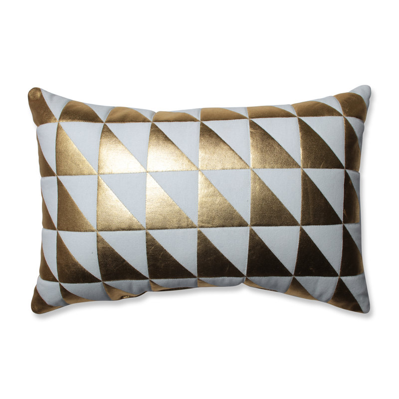 Appliqued Feather Throw Pillow