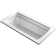 Archer® 66" X 32" Drop-In Whirlpool Bath with Bask® Heated Surface