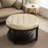 Farmhouse Upholstered Storage Tufted Ottoman with Free Tray-41044989