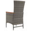 Wigburga Patio Dining Armchair with Cushion