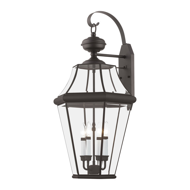 Creason Solid Brass Wall Light, Bronze