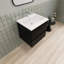 Meuble-lavabo flottant moderne simple Alcester Ivy Bronx-821752240