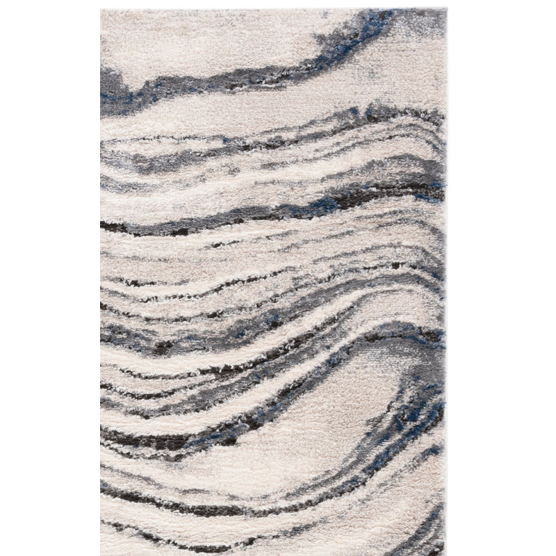 Dorreen Performance Abstract Rug, Rectangle 8' x 10'