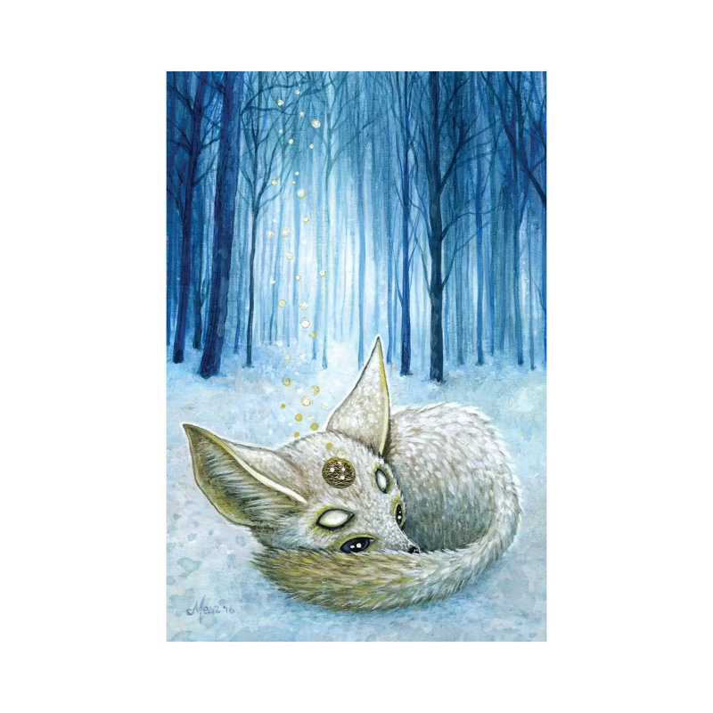 Vili by Megan Majewski - Wrapped Canvas Print, 66.04 cm H x 45.72 cm W x 1.91 cm D