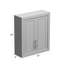 Armoire de salle de bain murale H 26 "avec tablette réglable Coster-355966899-396684361