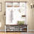  On-Trend Farmhouse 4-In-1 Hall Tree With 6 Hooks-1889039581