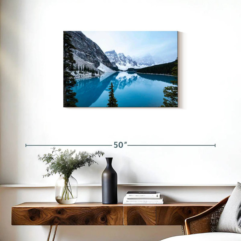 Alvord Moraine blanc hiver, H 20 po x l 30 po