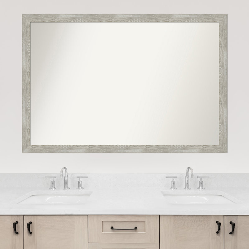 Miroir de salle de bain Regen, Rectangle, 33,5 po x 49,5 po