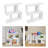 2 Tier Geometric Bookshelf