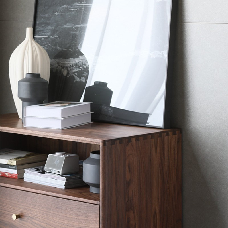Minimalist High Foot Accent Chest