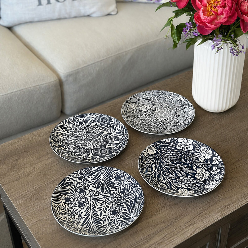 Secret Garden Fine China Dessert Plate
